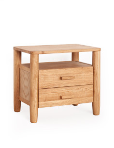 HYGGE 60cm Oak Bedside Cabinet