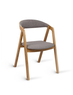 ALDO Soft oak chair - Sofalovakedestalas.lt