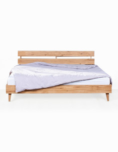 DANISH 140 Oak Bed - Sofalovakedestalas.lt