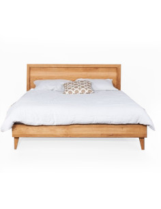 OAKY 140 Oak Bed