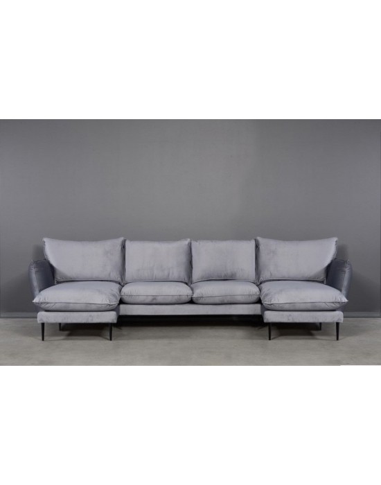 LUCA U (150X328X150cm) kampinė sofa