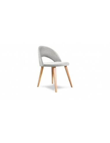 LILLI Scandinavian design chair with wooden legs - Sofalovakedestalas.lt