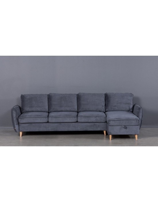 HUGO (298x150cm) stūra dīvāns-gulta