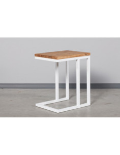 SELECT WHITE oak side table 35x45x55