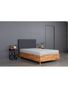 Oak Bed CANNES OAK BASE 120