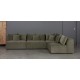 LIVING 2C1 MAXI S (338X227cm)  komplektuojama kampinė sofa