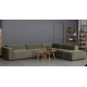 LIVING  2C1 WITH MAXI (360X249cm) corner sofa
