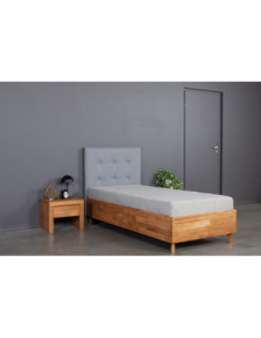 Oak Bed CANNES OAK BASE 90