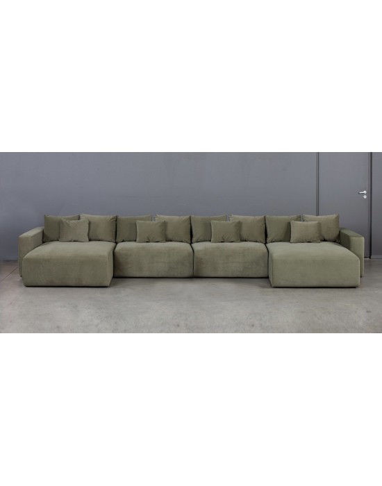 LIVING MAXI U (165X488X165cm) corner sofa