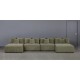 LIVING MAXI U S (165X440X165CM) komplektuojama kampinė sofa
