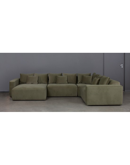 LIVING  2C1 WITH CHAISE LONGUE MAXI S (360X249cm) corner sofa