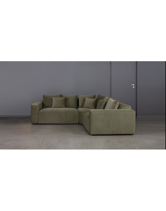 LIVING 1C1 MAXI (249X249cm)  komplektuojama kampinė sofa