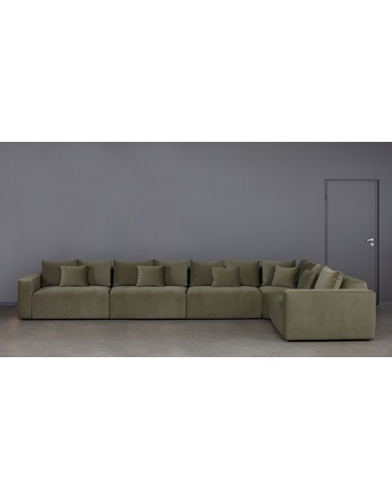 LIVING 3C1 MAXI (470X249cm)  komplektuojama kampinė sofa