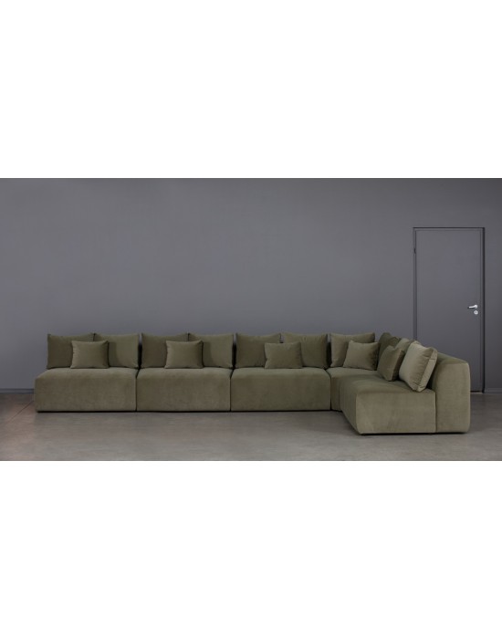 LIVING 3C1 MAXI S (449X227cm)  komplektuojama kampinė sofa