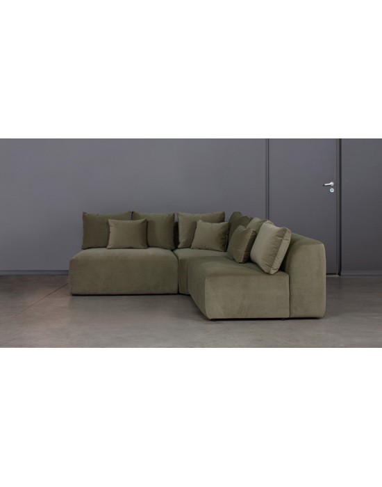 LIVING 1C1 MAXI S (227X227cm)  komplektuojama kampinė sofa