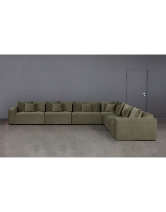 LIVING 3C2 MAXI (470X360cm)  komplektuojama kampinė sofa