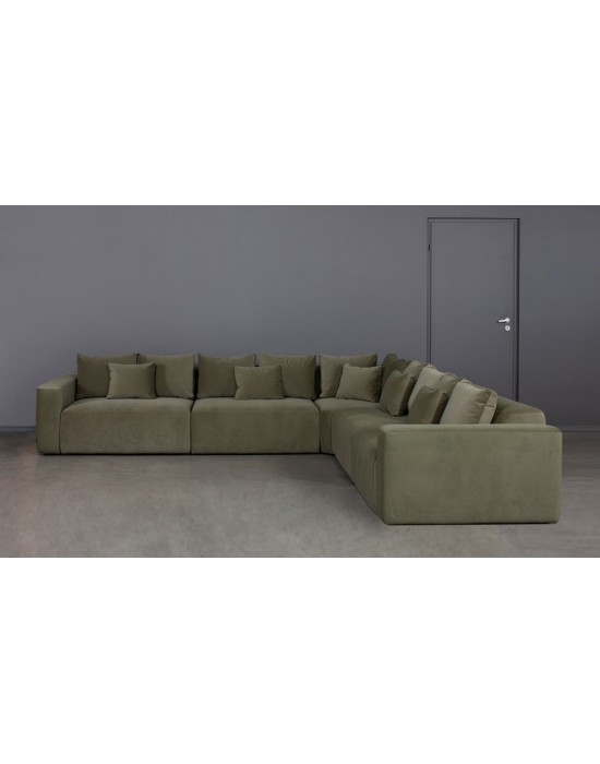 LIVING 2C2 MAXI (360X360cm)  komplektuojama kampinė sofa