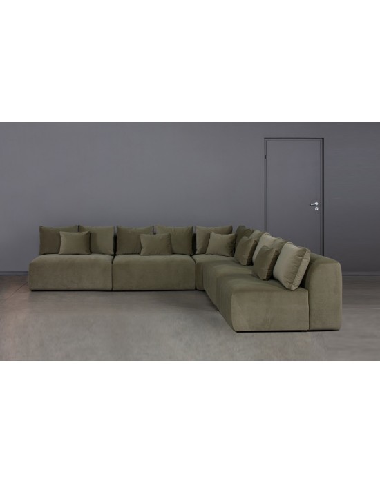 LIVING 2C2 MAXI S (338X338cm)  komplektuojama kampinė sofa