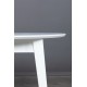 HOWDALA WHITE 140-180X90 ąžuolinis, prasiilginantis, stalas