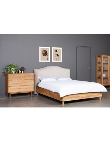 Oak Bed ESTE OAK BASE 160