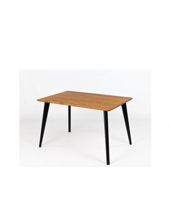 LULA BLACK MIX 120X80  oak table