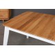 ISKU WHITE 120-160x80 ąžuolinis, prasiilginantis stalas