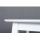 URBANO WHITE 140-230X90 ąžuolinis, prasiilginantis  stalas