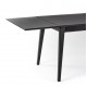 URBANO BLACK 140-230X90 ąžuolinis, prasiilginantis  stalas