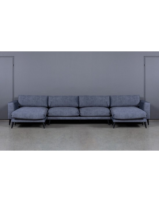 PADOVA RELAX MAXI U (170x442x170cm)  stūra dīvāns