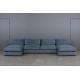 FAMILY RELAX MAXI U S (170x400x170cm) stūra dīvāns