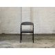 FAME DENZA BLACK Soft oak chair