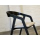 FAME TENDER BLACK oak chair
