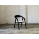 FAME TENDER BLACK oak chair