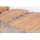 SLAVAN Ø140-180-220 oak table with extentions