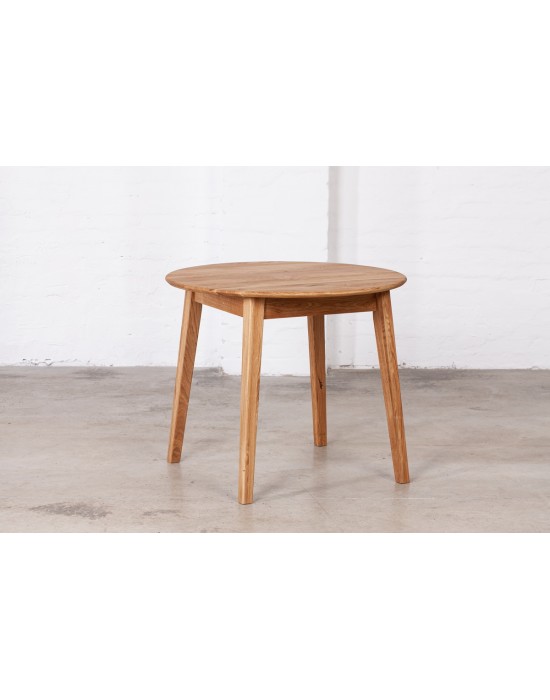 GENOVA Ø90-128  oak table with extention