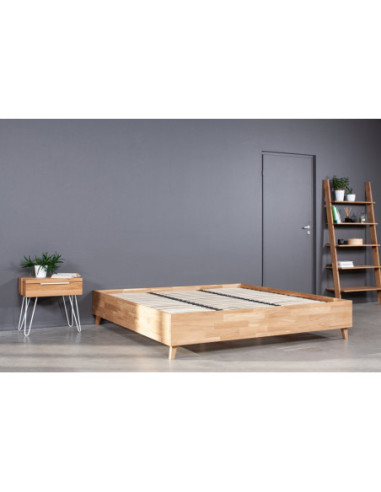 Oak Bed Frame OAK BASE 200