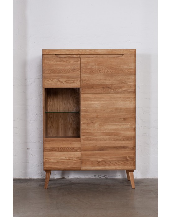 MILANO 90cm oak cabinet