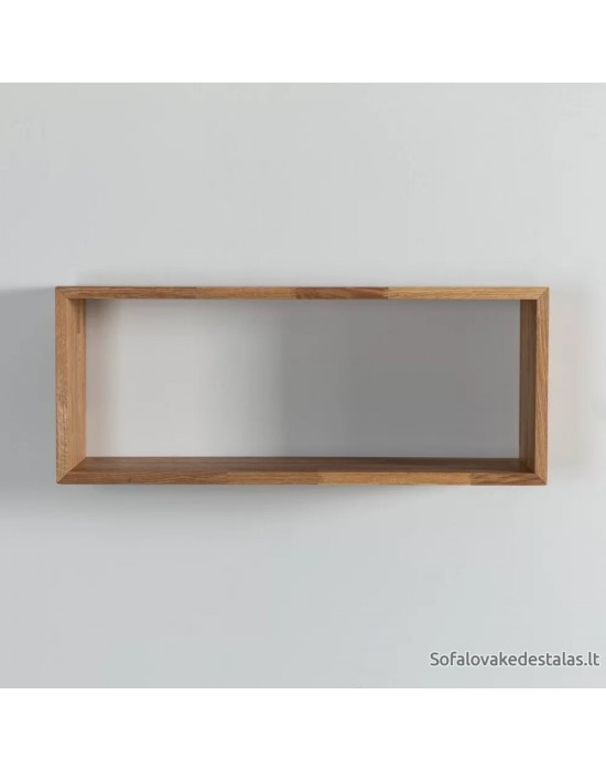 Close (80x24x32cm) oak shelf