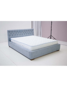 Bed AGNEZ 180, with slats and bedding box