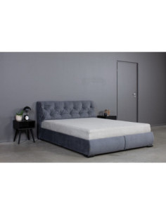 Bed AURA 160 with slats and bedding box