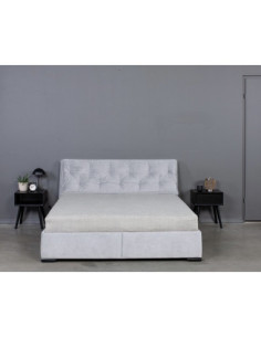 Bed AURA 180 with slats and bedding box