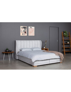 Bed KLASIKA with slats and bedding box