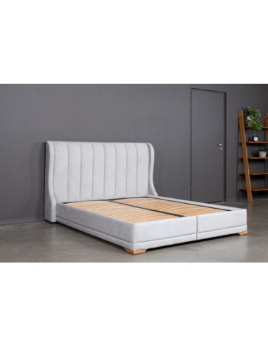 Bed KLASIKA 160 with slats and bedding box