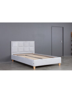 Bed LIMA 140, with slats and bedding box