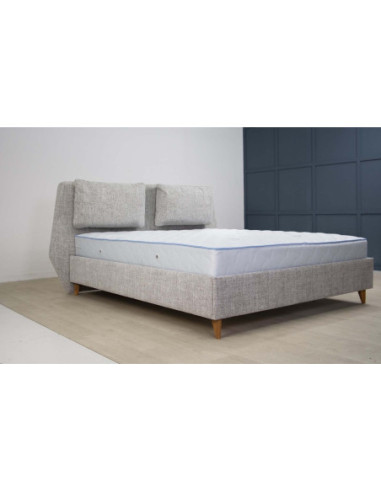 Bed SATIN, with slats and bedding box