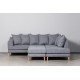 OSLO PREMIUM (256X210cm) 8 pagalvės kampinė sofa
