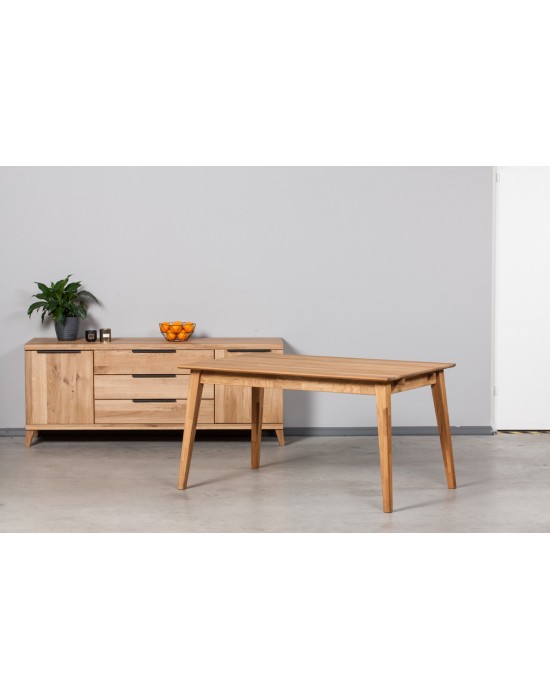 URBANO 140-230X90 oak table with extentions