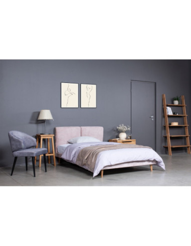 Bed VELVET S 120 narrow frame