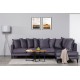 OSLO NEW (297X210cm) 10 pagalvių kampinė sofa