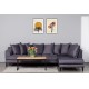 OSLO PREMIUM (312X210cm) 10 pagalvių kampinė sofa